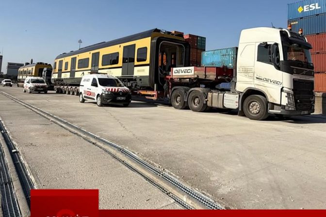 Osmaniye’den Gaziantep’e Vagon Nakli